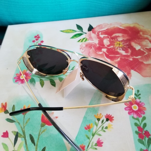 Unique thich pilot Elegant Square SunglassesCompo - Picture 2 of 2